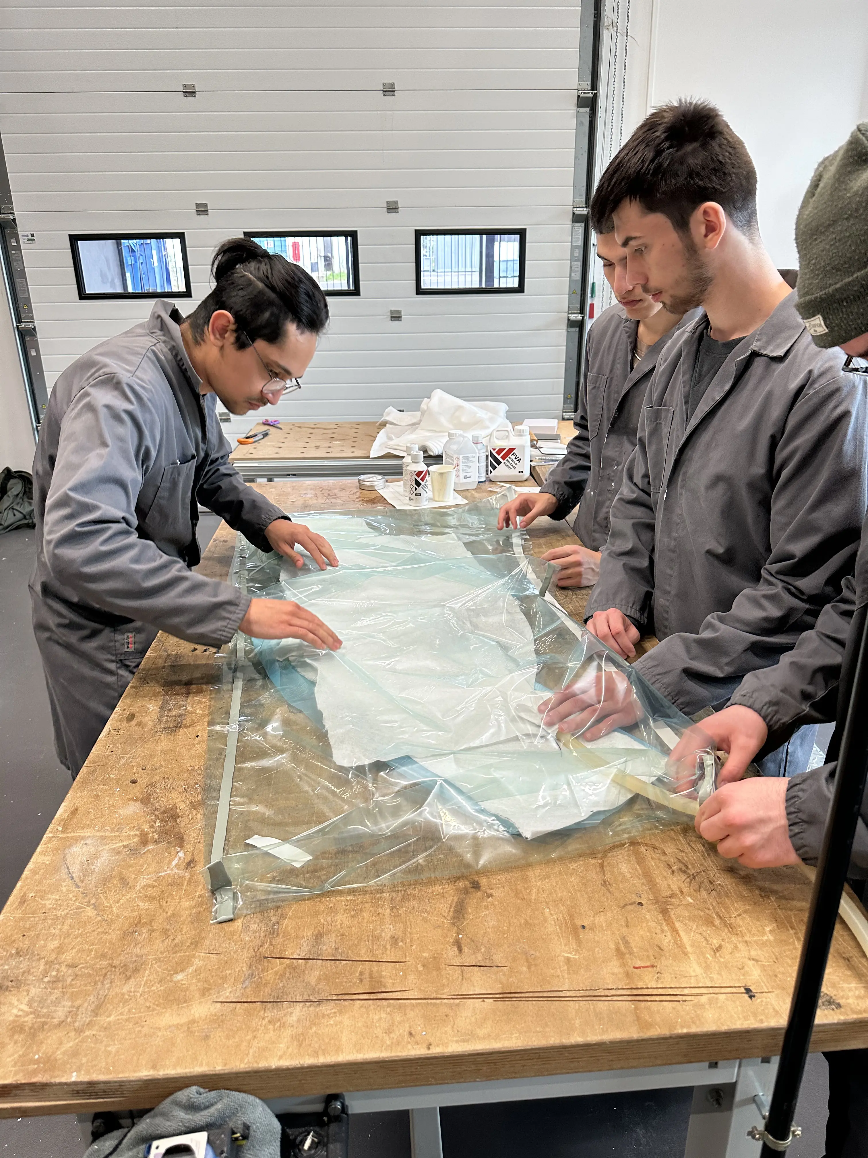 Vacuum Bagging Setup