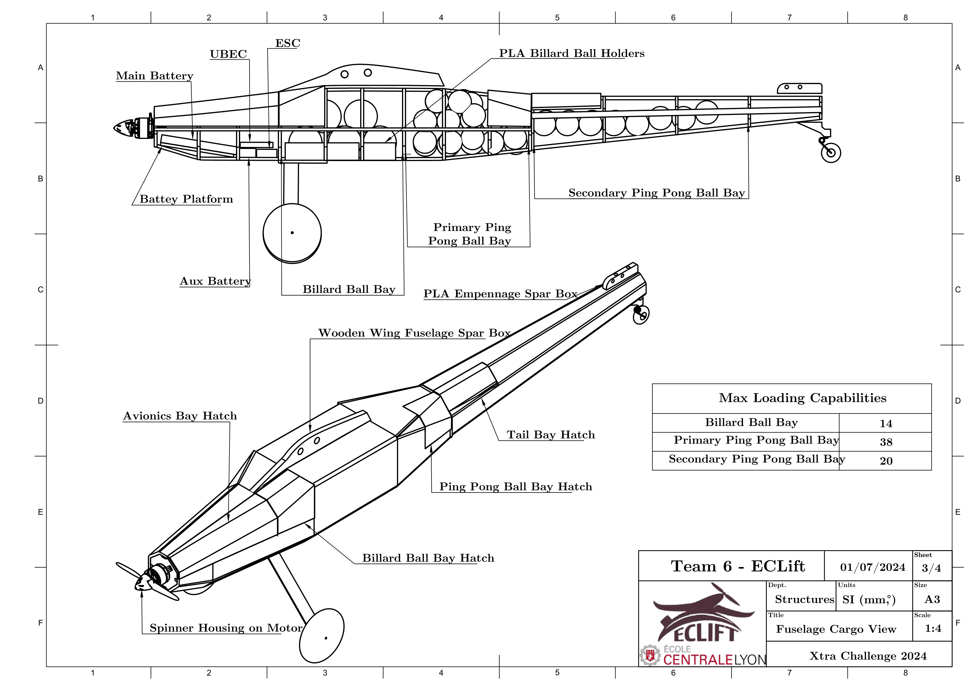 Fuselage Cargo Blueprint