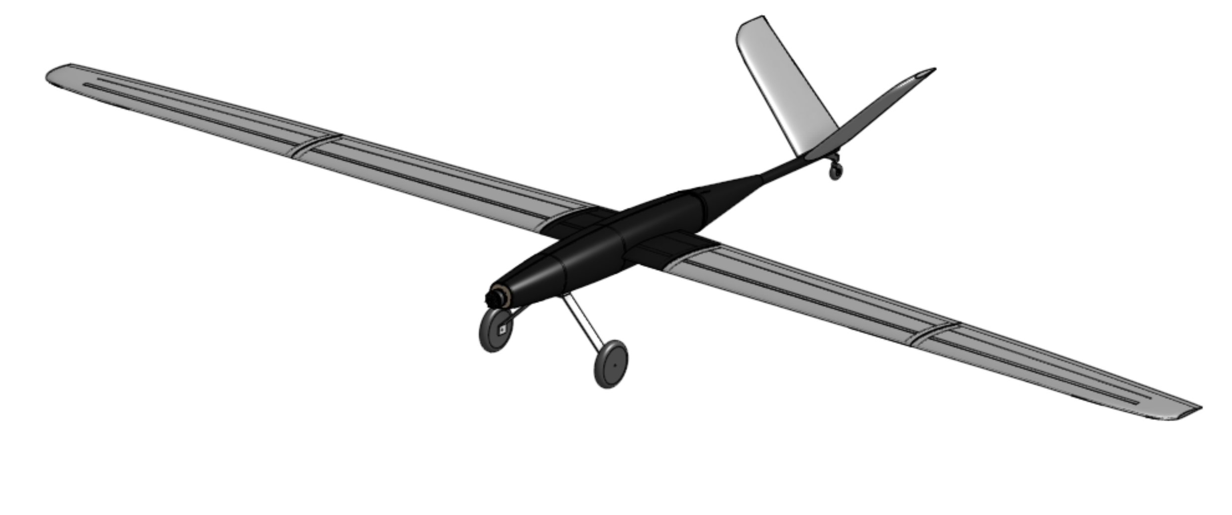 3D CAD Aircraft Model